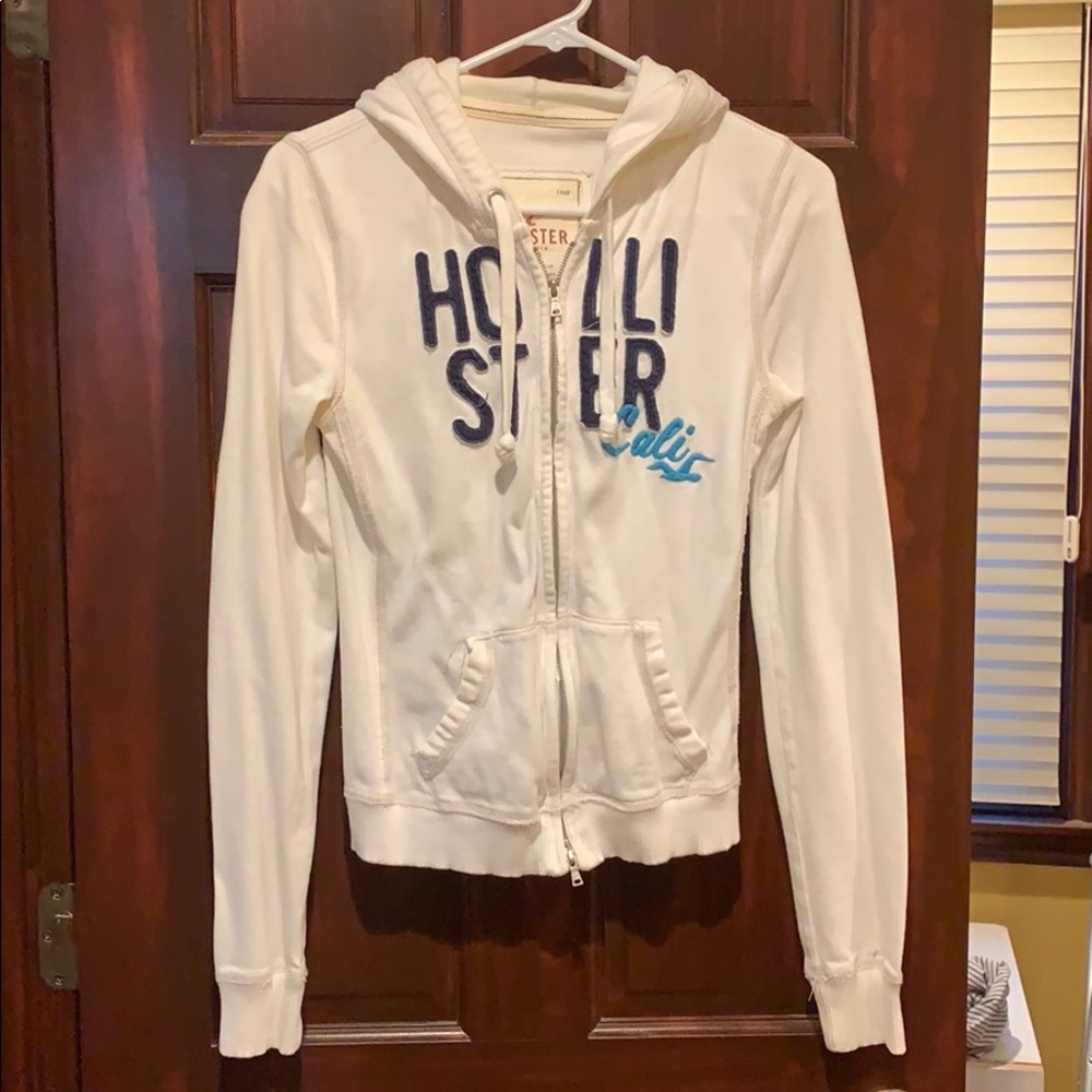Hollister full zip hoodie